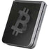 Bitcoin Textured Logo Galaxy Z Flip6 Skin